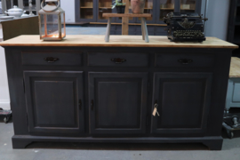 Vintage industrieel dressoir black