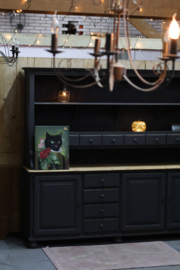 Grote industriele servieskast / buffetkast black