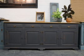 Dressoir vintage industrieel black