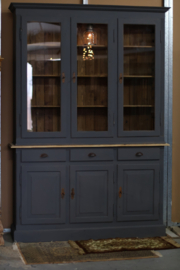 Buffetkast antraciet  *landhuis* vintage