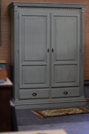 Kledingkast XL vintage groen