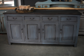 Dressoir / keukenkast vintage industrieel