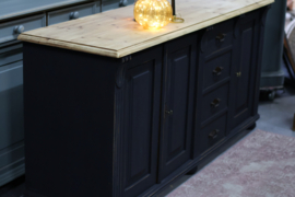 Dressoir *Hooischuur* vintage zwart