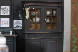 Buffetkast / vitrinekast vintage industrieel