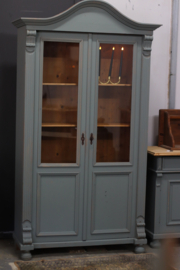 Vitrinekast vintage *landhuis*