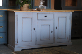 Dressoir vintage landelijk grijs