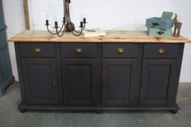 Industriële vintage dressoir kast