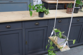 Dressoir groot industrieel warmblack