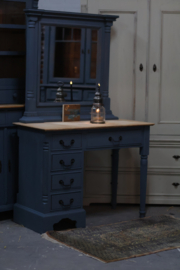 Kaptafel / bureau vintage met spiegel *Ameland*