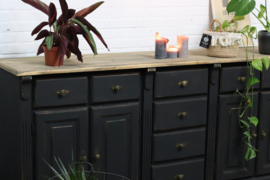 Dressoir vintage industrieel black