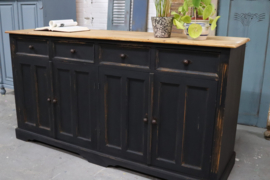 Dressoir vintage black industrieel