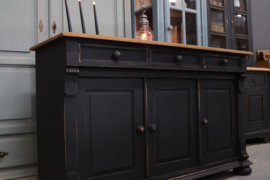 Dressoir Landhuis vintage black