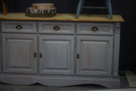 Dressoir / keukenkast *IJsselmeer* grijs brocante