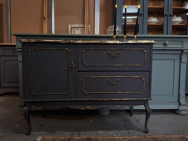 Kastje queen anne vintage brocante