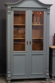 Vitrinekast vintage *landhuis*