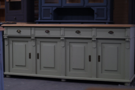 Dressoir *boshuis* vintage Scandinavisch green