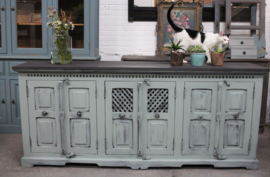 Dressoir vintage green scandinavische style