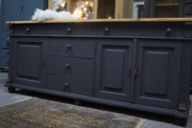 Dressoir *kapschuur* vintage zwart