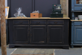 Dressoir ''robuust'' vintage industrieel black