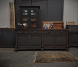 Dressoir hout vintage zwart