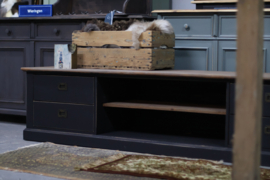 TV kast stoer industrieel hoffz style XXL black