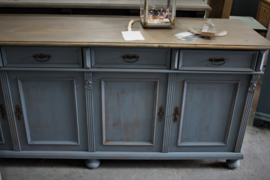 Dressoir vintage Antiek blue