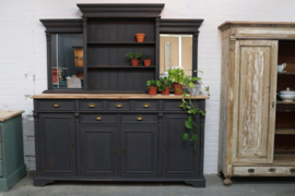 Buffetkast / dressoir botanisch vintage black