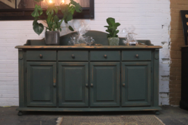 Dressoir botanisch vintage green