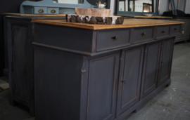 Dressoir / toonbank robuust klassiek industrieel