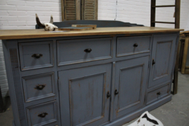 Dressoir frans vintage blue