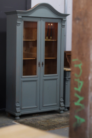 Vitrinekast vintage *landhuis*