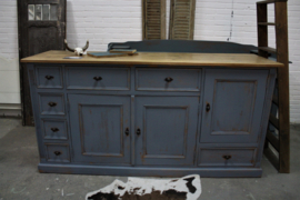 Dressoir frans vintage blue