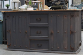 Dressoir kast botanische industriële style