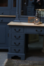 Kaptafel / bureau vintage met spiegel *Ameland*