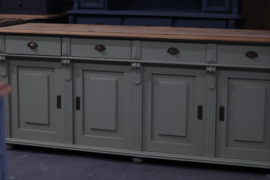 Dressoir *boshuis* vintage Scandinavisch green
