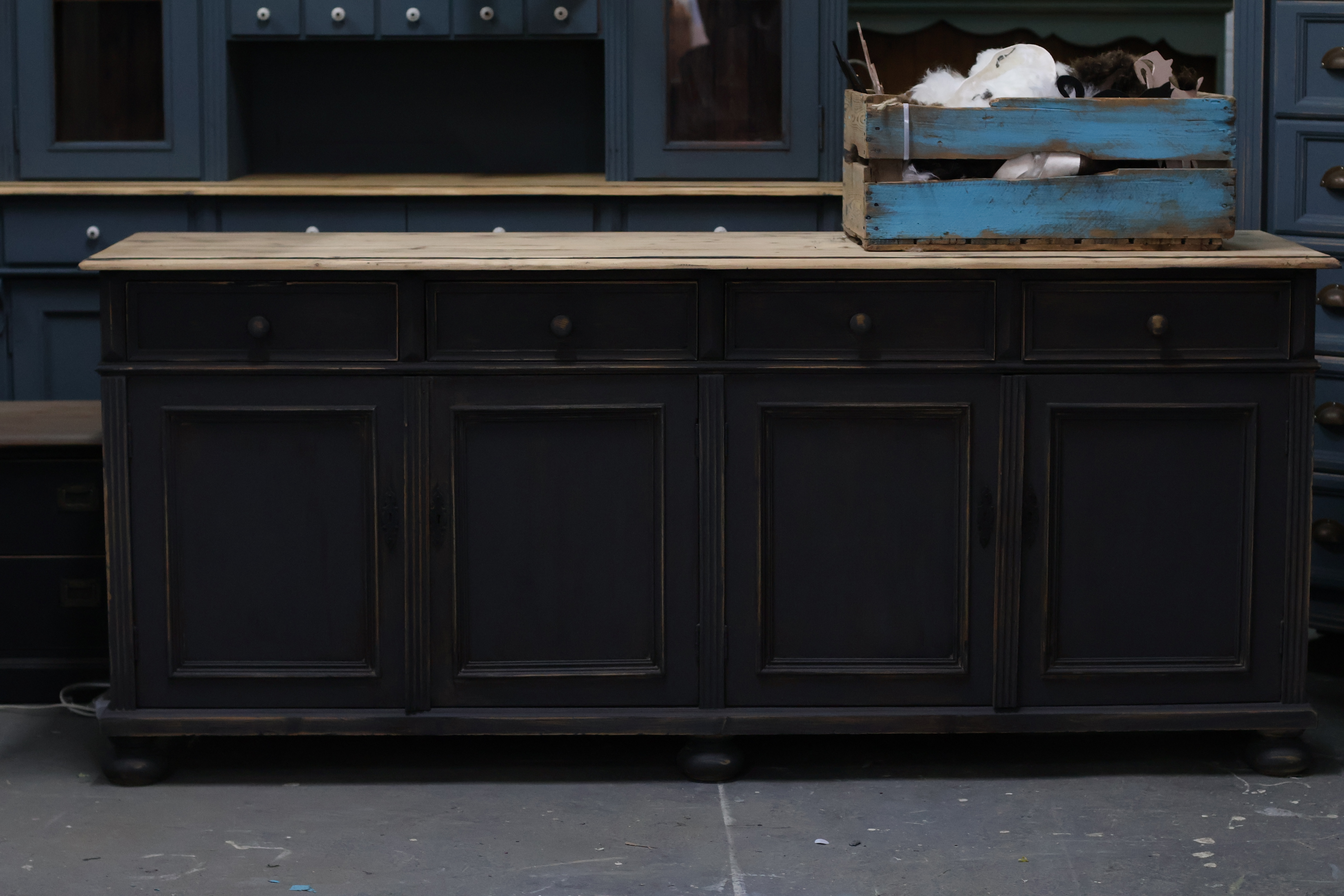 Dressoir XXL *wieringen* vintage black