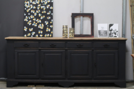 Dressoir vintage industrieel black