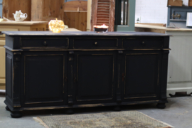 Dressoir vintage zwart