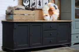 Tv kast *winter* vintage black