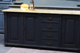 Dressoir *Hooischuur* vintage zwart