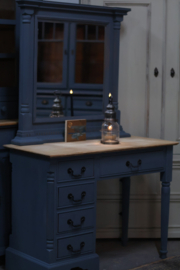 Kaptafel / bureau vintage met spiegel *Ameland*