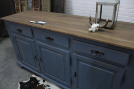 Dressoir / keukenkast Vintage blue