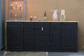 Dressoir industrieel vintage black
