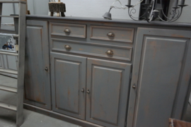 Dressoir groot robuust grijs