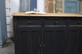 Dressoir vintage black industrieel