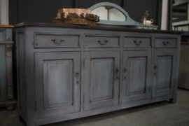 Dressoir / keukenkast vintage industrieel