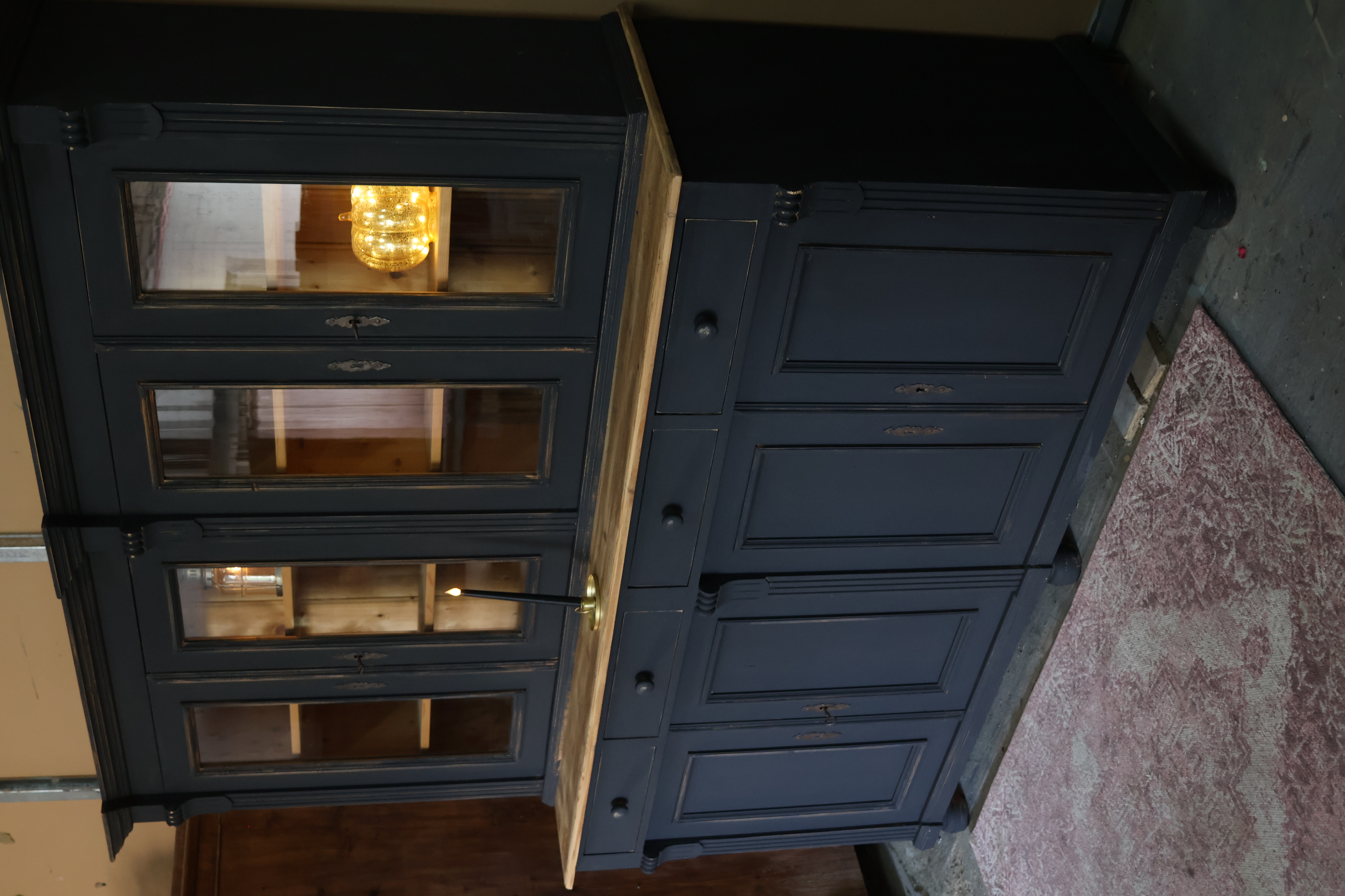 Buffetkast  *boshuis* vintage black