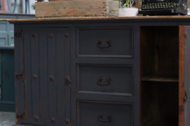 Dressoir kast botanische industriële style