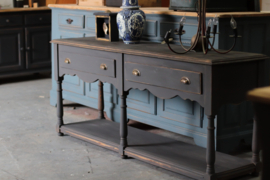 Sidetable landelijk vintage black