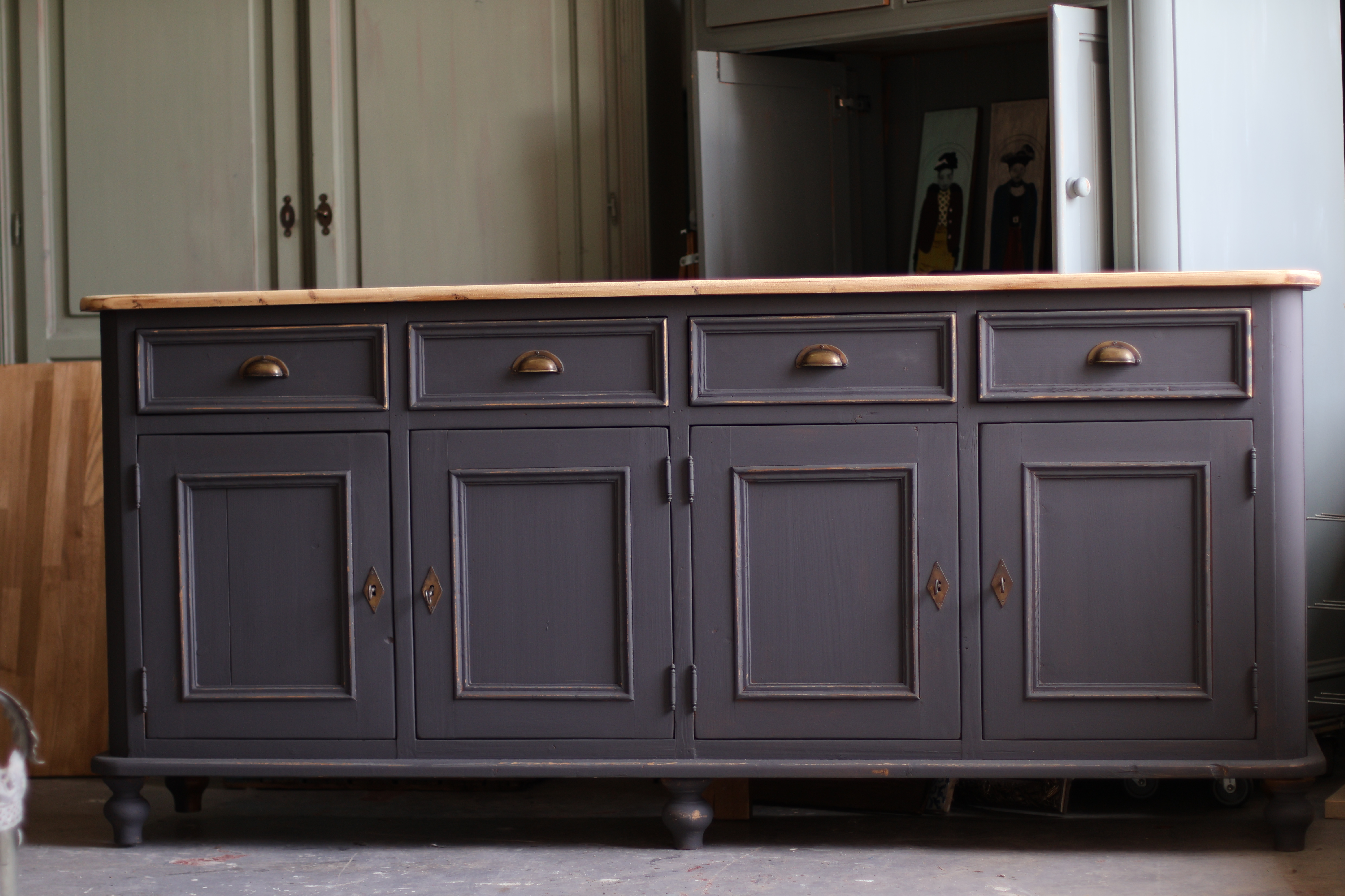 Dressoir *landhuis* vintage 